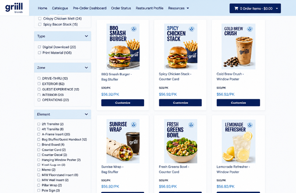 Dashboard preview